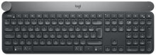 Клавиатуры logitech Craft клавиатура РЧ беспроводной + Bluetooth AZERTY Французский Черный, Серый 920-008497