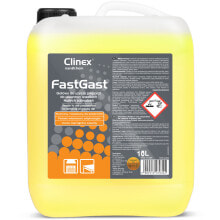 Cleaner for greasy dirt in the kitchen for the hoods of the wall tops CLINEX FastGast 5L