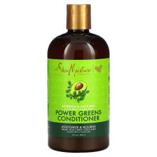 SheaMoisture, Power Greens Conditioner, Moringa & Avocado, 13 fl oz (384 ml)