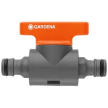 Соединители и фитинги для систем полива Gardena 976-50 фитинг для шлангов Серый, Оранжевый 1 шт