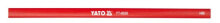YATO RED JOINERY PENCIL 245мм (144шт) 6926