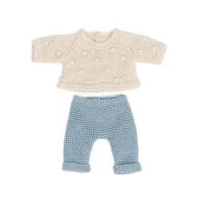 MINILAND Knitted Outfit 21 cm Sweater&Trousers clothing set