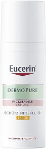 Schützendes Gesichtsfluid SPF30 - Eucerin DermoPure Oil Control Protective Fluid SPF30