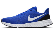 Nike REVOLUTION 5 低帮 跑步鞋 男女同款 蓝白 / Кроссовки Nike REVOLUTION 5 BQ3204-401