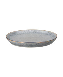 Denby studio Craft Grey Coupe Dinner Plate