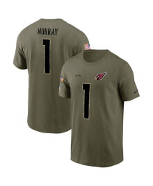 Nike men's Kyler Murray Olive Arizona Cardinals 2022 Salute To Service Name and Number T-shirt