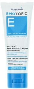 Fettige Creme für Gesicht und Körper bei Juckreiz und Brennen der Haut - Pharmaceris E Emotopic Special Lipid-Replenishing Cream