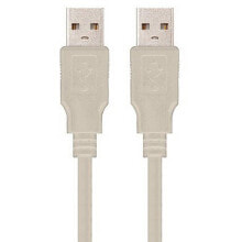 Купить запчасти и расходные материалы для мототехники NANOCABLE: NANOCABLE USB A 2.0 Male To USB A 2.0 Male 2 m USB Cable