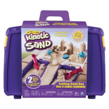 Кинетический песок для лепки для детей Kinetic Sand Folding Sandbox кинетический песок 6037447
