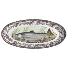 Spode woodland King Salmon Fish Dish