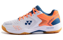 YONEX Power Cushion Badminton Shoes Unisex Low-Top White/Orange