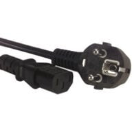 Cables and wires for construction microConnect PE010430 - 3 m - C13 coupler - Black