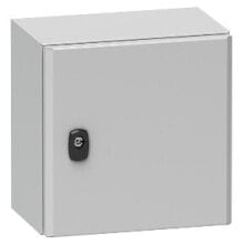 Распределительные коробки schneider Electric Spacial S3D корпус блока питания для монтажа в стойку Стена Серый NSYS3D6630P