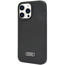 AUDI Silicone iPhone 14 Pro 6.1 Aulsrip14Pq3D1Bk phone case