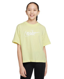 Nike girls Dri-FIT Logo T-shirt