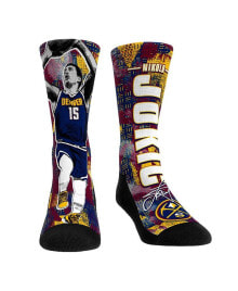 Купить женские носки Rock 'Em: Men's and Women's Socks Nikola Jokic Denver Nuggets Big Player Crew Socks