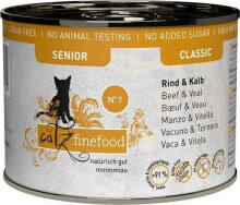 Catz Finefood Catz Finefood Karma Dla Kota Seniora Wół Cielęcina 200g