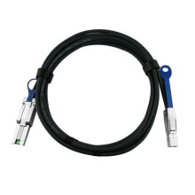 BlueOptics 00NV419-BL - 5 m - MiniSAS-HD (SFF-8644) - MiniSAS-HD (SFF-8644) - Male/Male - Black - 6 Gbit/s
