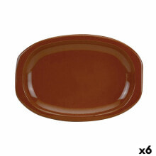 Купить туристическая посуда Raimundo: RAIMUNDO Terracotta Steak 36x25 cm Kitchen Fountain 6 Units