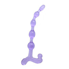 Bendy Twist Anal Beads Purple