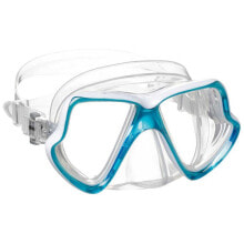 Masks and snorkels for scuba diving