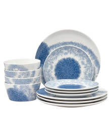 Aozora 12-PC Dinnerware  Set, Service for 4