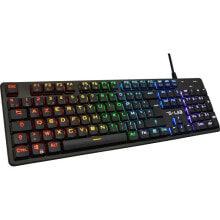 Клавиатуры Verkabelung Gaming -Tastatur Der G -Lab Low Profile Switch - Rot