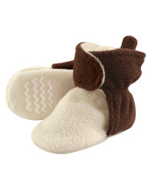 Hudson Baby boys and Girls Cozy Fleece Booties