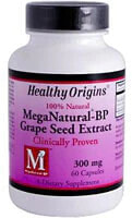 Антиоксиданты Healthy Origins Mega Natural-BP Grape Seed Extract Добавка с экстрактом виноградных косточек 300 мг 600 капсул