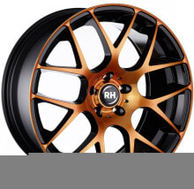 Колесный диск литой RH Alurad NBU Race color polished - orange 9.5x19 ET45 - LK5/112 ML72.6