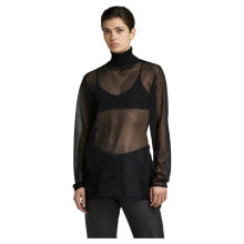 G-STAR Sheer Loose high neck sweater купить онлайн