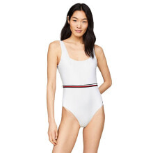 TOMMY HILFIGER Square Neck One Piece Swimsuit