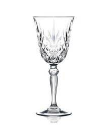 Lorren Home Trends melodia Crystal Wine Glass set of 6