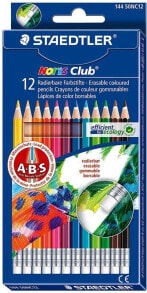 Цветные карандаши для рисования для детей staedtler Kredki ołówkowe 12 kolorów Noris usuwalne