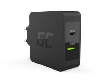Green Cell CHAR10 зарядное устройство для мобильных устройств Черный Для помещений