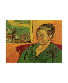 Trademark Global vincent van Gogh Portrait of Madame Augustine Roulin Canvas Art - 36.5