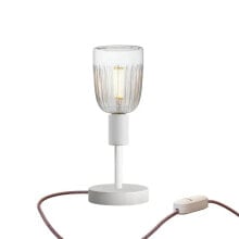 CREATIVE CABLES Alzaluce Tiche metal table lamp with 2-pole plug - dimmer