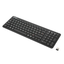 Клавиатуры targus AKB863FR клавиатура Bluetooth AZERTY Французский Черный