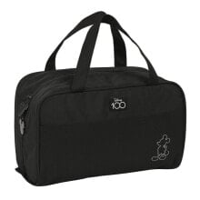 School Toilet Bag Mickey Mouse Clubhouse Black (31 x 14 x 19 cm)