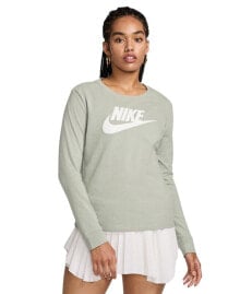 Nike women's Sportswear Essentials Long-Sleeve Logo T-Shirt