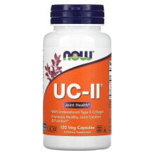 Now UC-ii Joint Health Collagen Type 2 Коллаген типа 2 для здоровья суставов 120 веганских капсул