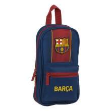 Детские школьные рюкзаки и ранцы для мальчиков школьный рюкзак-пенал для мальчика F.C. Barcelona в комплекте 33 предмета