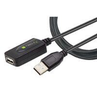 Techly IUSB-REP20TY USB кабель 5 m USB 2.0 USB A Черный