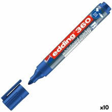 Whiteboard marker Edding 360 Rechargeable Blue (10 Units)