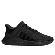 Мужская спортивная обувь для бега Мужские кроссовки спортивные для бега черные текстильные низкие Adidas Eqt Support 9317