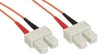 Кабели и разъемы для аудио- и видеотехники InLine 30m SC/SC волоконно-оптический кабель Оранжевый 83530