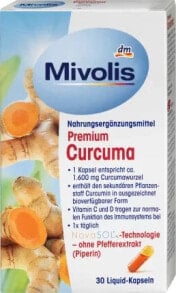 Premium Curcuma Kapseln, 30 St., 19 g