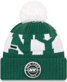 Мужская шапка черная трикотажная New Era NFL ON-Field Official Sideline Childrens Winter Hat