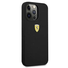 FERRARI Fessihcp13Xbk iPhone 13 Pro Max 6.7 Silicone phone case