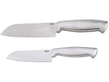 Oster 91602.02 Baldwyn 2 Piece Stainles Steel Santoku Knife Set